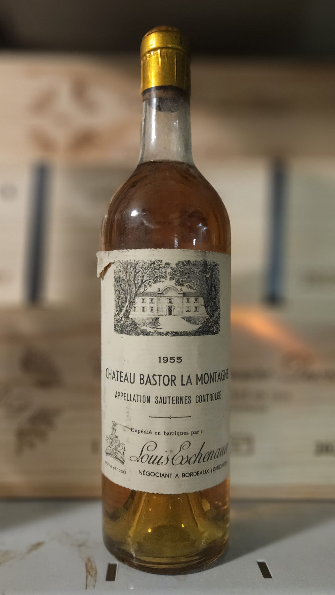 Château Bastor la Montagne 1955